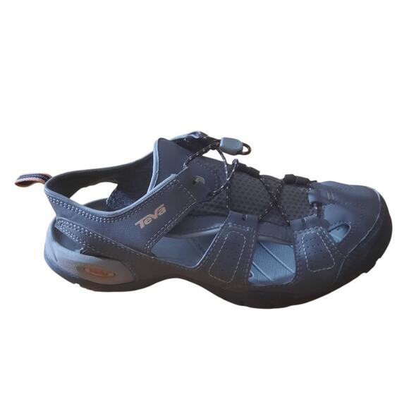 Teva Mens Shoc Pro Anatomic Footbed Adjustable Hook and Loop Water Shoe Size 7.5 main image 4